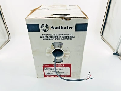Southwire R40005-1B Multi Conductor Riser 18AWG 4C Gray ~900ft 670034609 - Image 1 of 4