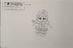 Jim Henson's Muppet Babies ""Scooter's Hidden Talent"" Hojas de Modelo Copia 1984 - Imagen 1 de 11