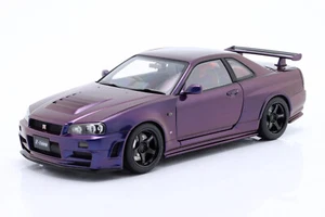 Nuevo AUTOart Nissan Skyline GT-R (R34) Z-Tune 1:18 Modelo Coche Púrpura 77464 KidBX - Imagen 1 de 5