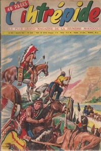 MAGAZINE L'INTREPIDE.N°385.du 14/03/1957.PHOT.TYRONE POWER. BE+ GIFFEY.LE RALLIC - Bild 1 von 2