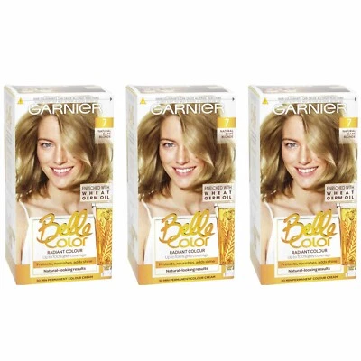 3pz Garnier Belle Color colorazione permanente capelli 7 Biondo scuro naturale - Immagine 1 di 4