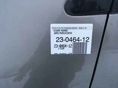 Used Front Right Door Glass Front fits: 2012 Nissan Murano 4 Dr Front Right Grad Foto 1 de 4