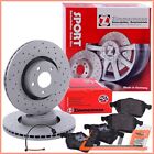 Zimmermann Sport Brake Discs 280 And Pads And Warn Contact Front For Audi A3 8P 03 13