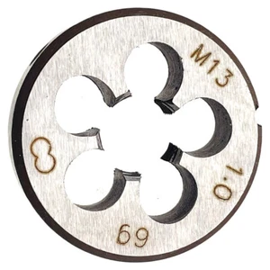 M13 x 1 Thread Die RH M13x1mm Metric Die Right Hand M13 x 1 Die Repair Tool HSS - Picture 1 of 5
