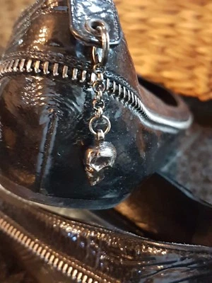 Alexander McQueen Skull Flat Ballet Black Shoes ~ EU 36  - Image 1 of 4