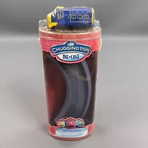 Chuggington Diecast Train Brewster Figure Blue 4 Curved Plastic Tracks Sealed - Picture 1 of 13