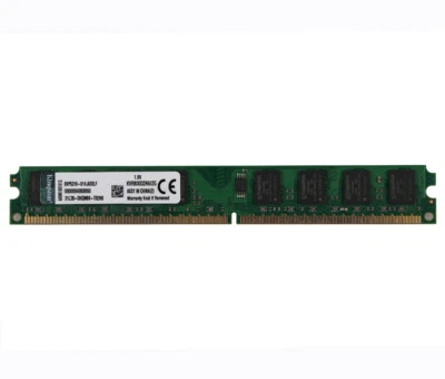 Kingston 2GB DDR2 800Mhz 2Rx8 PC2-6400 DIMM Memory RAM Desktop 240Pin NON-ECC #G - Image 1 of 4