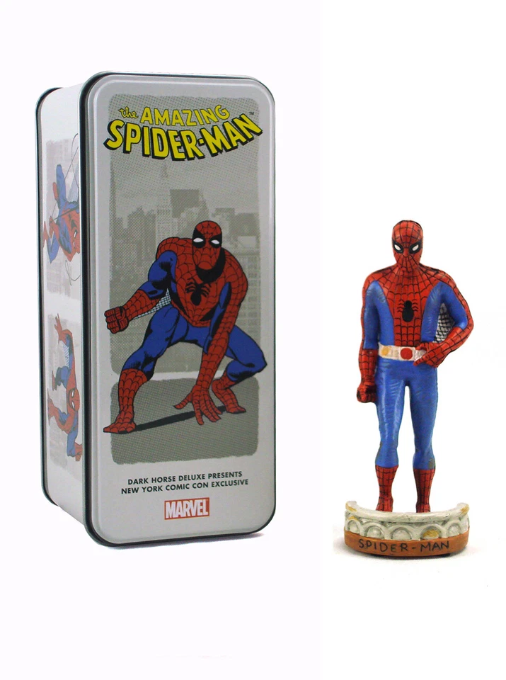 Dark Horse Spider-Man статуэтка NYCC эксклюзивный персонаж Marvel серии 682/1000 новый - Изображение 1 из 4