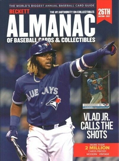 Beckett Media Almanac Baseball Cards & Collectibles (2021, Paperback)