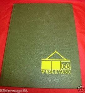 ILLINOIS WESLEYAN UNIVERSITY 1968 YEARBOOK BLOOMINGTON ILLINOIS - Picture 1 of 1