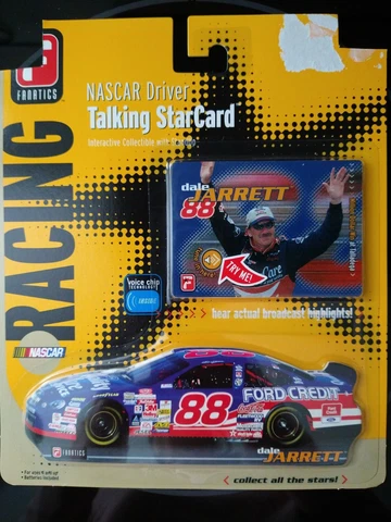 NASCAR Driver Talking Star Card.                 Dale Jarrett #88 Cover