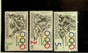 Checoslovaquia Sc 2495-97 NH EDICIÓN DE 1984 - OLIMPIADAS - Imagen 1 de 1