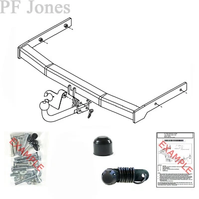 Barra de reboque PCT para Seat Altea XL MPV 2007-2016 - Barra de reboque pescoço de cisne - Imagem 1 de 3