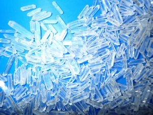 Clear Quartz Point Single terminated 0.1 to 4.1 carat very TINY pcs 0.5 Kg Lot - Picture 1 of 12