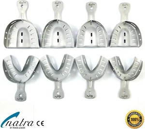 Bandejas de impresión dentales perforadas de acero inoxidable autoclave - Imagen 1 de 20