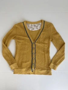 Matilda Jane Hello Lovely Honey Pot Cardigan Sweater Size 10 EUC - Picture 1 of 5