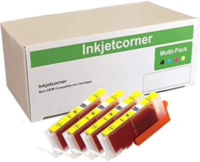 Inkjetcorner Compatible Ink Cartridge Replacement for CLI-251XL CLI-251 for Use  - Image 1 of 4