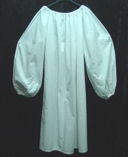 Renaissance Civil War Vintage style Chemise Slip Dress all cotton one size