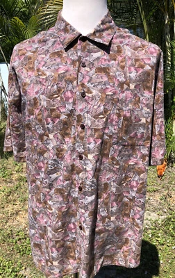 Camisa para hombre 2155 TRIUMPH of California Art Deco vintage años 70 XL Foto 1 de 4