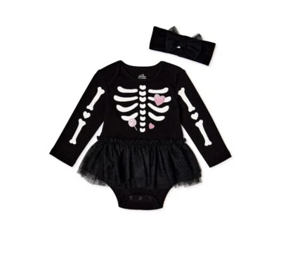 Way to Celebrate Infant Girls Halloween Tutu w/Matching Headband NWT - Image 1 of 4