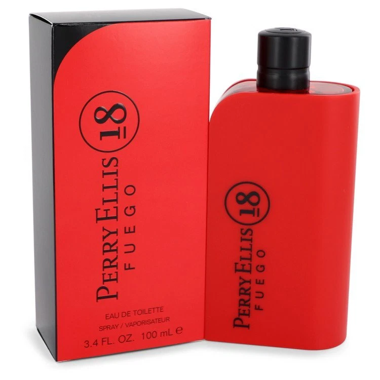 Perry Ellis 18 Fuego Por Perry Ellis Eau De Toilette Spray 3.4 OZ Foto 1 de 1