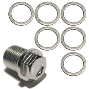 Tappo coppa olio Volvo e 5 rondelle coppa olio S60 V70 XC90 S80 XC70 OE978138-6 SP8W+ - Foto 1 di 5