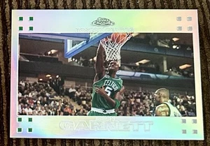 Kevin Garnett 2007-08 Topps Chrome #20 Refractor /999 - Boston Celtics - Picture 1 of 4