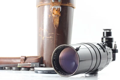 Super Rare [Near MINT w/ Case 4 Filter] Canon 400mm F4.5 Lens L39 LTM From JAPAN - Image 1 of 4