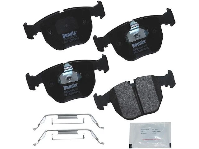 Juego de pastillas de freno delanteras para 95-06 BMW 530i 540i 740iL M5 X5 5,0 L V8 3,0 L VK89Q6 Foto 1 de 1