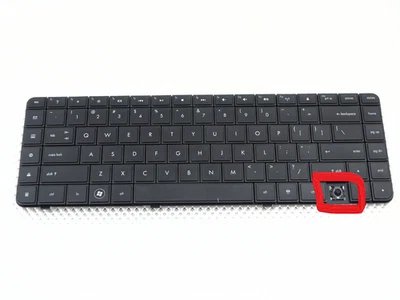Genuíno Teclado para Notebook Compaq CQ62 CQ-210US - 595199-001 (Leia a Nota) - Imagem 1 de 4