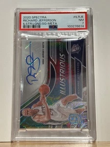 2020 Spectra Richard Jefferson Illustrious Legends Auto /25 - PSA 7 - Picture 1 of 2