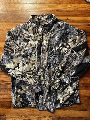 Camisa REMINGTON Para Hombres XL Roble Mossy Breakup Manga Larga Ligera Abotonada Caza Foto 1 de 3