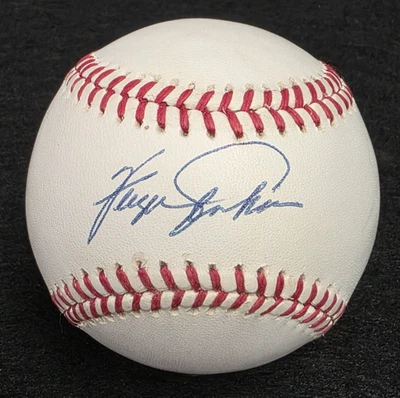 FERGIE JENKINS Signed Official MLB Baseball-HALL OF FAME-CHICAGO CUBS-JSA - Image 1 of 4
