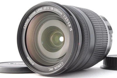 [MINT]  Canon EF-S 18-200mm F/3.5-5.6 IS Zoom Telephoto AF Lens From JAPAN - Image 1 of 4