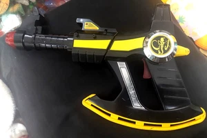 Vintage 1994 Bandai Power Rangers Blaster Black Ranger Power Ax - Bild 1 von 3