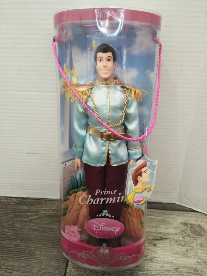 De colección Exclusivo de Disney Store Príncipe Encantador Niño Cenicienta Muñeca Conjunto Azul N.O.S Foto 1 de 4