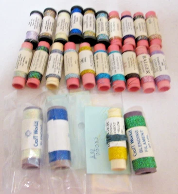 Large Lot Blending Filament - Balder Krenik Craft World -Embroidery Cross Stitch - Image 1 of 4