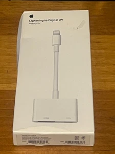 Apple Lightning to Digital AV adapter #MD826AM/A Unopened in box - Afbeelding 1 van 2