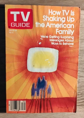 TV GUIDE 1988 HOW TV IS SHAKING UP THE AMERICAN FAMILY SPECIAL ISSUE - Image 1 of 3