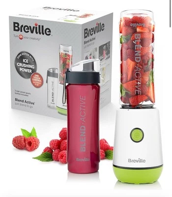 Breville Blend Active Personal Blender & Smoothie Maker (600ml), 350W, Portable - Image 1 of 4