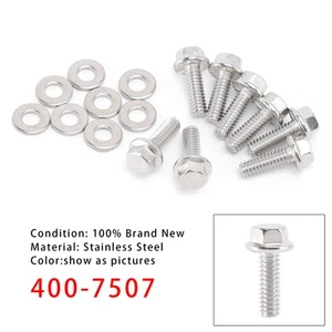400-7507 Stainless 300 Hex Valve Cover Bolt Kit H7 - Picture 1 of 12