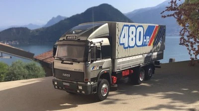 Camion Vintage Truck  IVECO TURBOSTAR 190-48 / 1992 - Die Cast Model 1/43 - Immagine 1 di 4