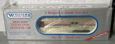 Williams Electric Trains O Gauge Amtrak 60’ Passenger Car #880 NIB - Image 1 of 4