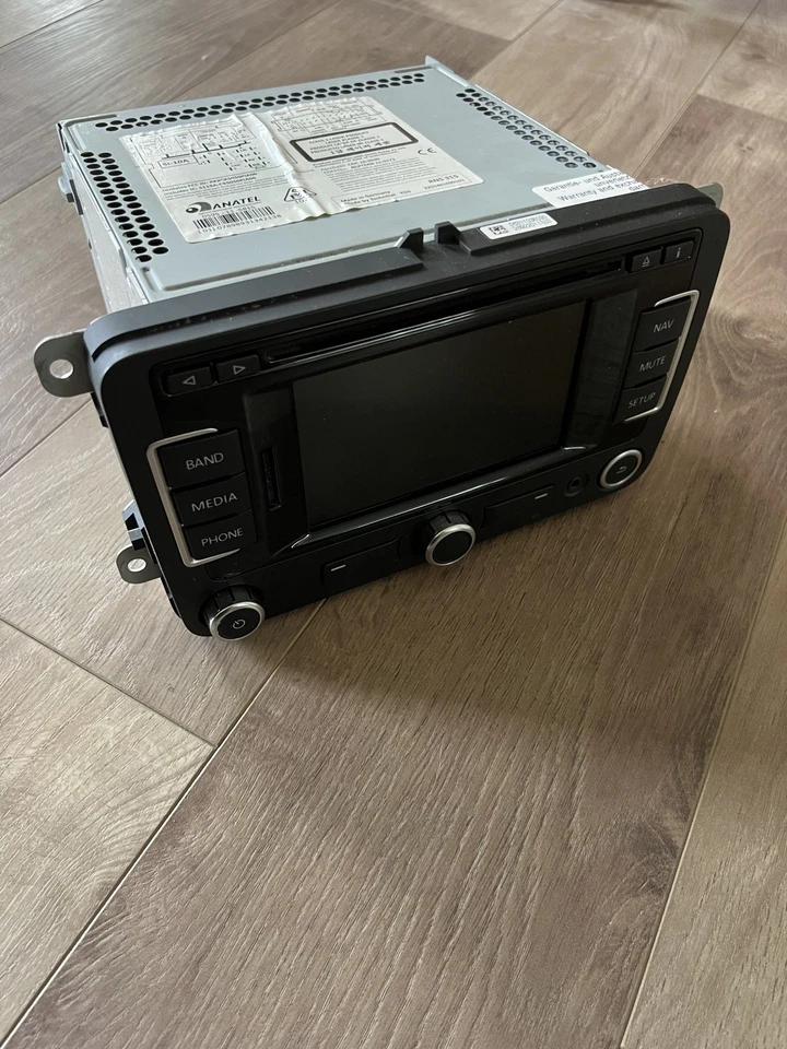 REPRODUCTOR DE CD PANTALLA RADIO FRONTAL VOLKSWAGEN CC TIGUAN JETTA GTI PASSAT 2011-2014 OEM Foto 1 de 4