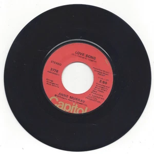 ANNE MURRAY, "LOVE SONG" - Picture 1 of 2