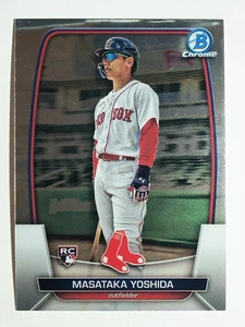 2023 Bowman Chrome #75 Masataka Yoshida RC (EXMT) - Picture 1 of 2