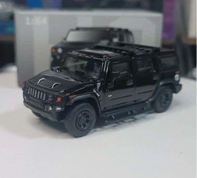 Coleção de carros de brinquedo Hummer H2 modelo liga leve fundido 1:64 - Imagem 1 de 4