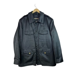 VINTAGE Elbeco New York Police Cruiser Bomber Jacket Black Size 44R - Picture 1 of 13