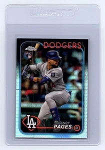 2024 Topps Chrome Update #USC148 Andy Pages Prism Refractor - Picture 1 of 2