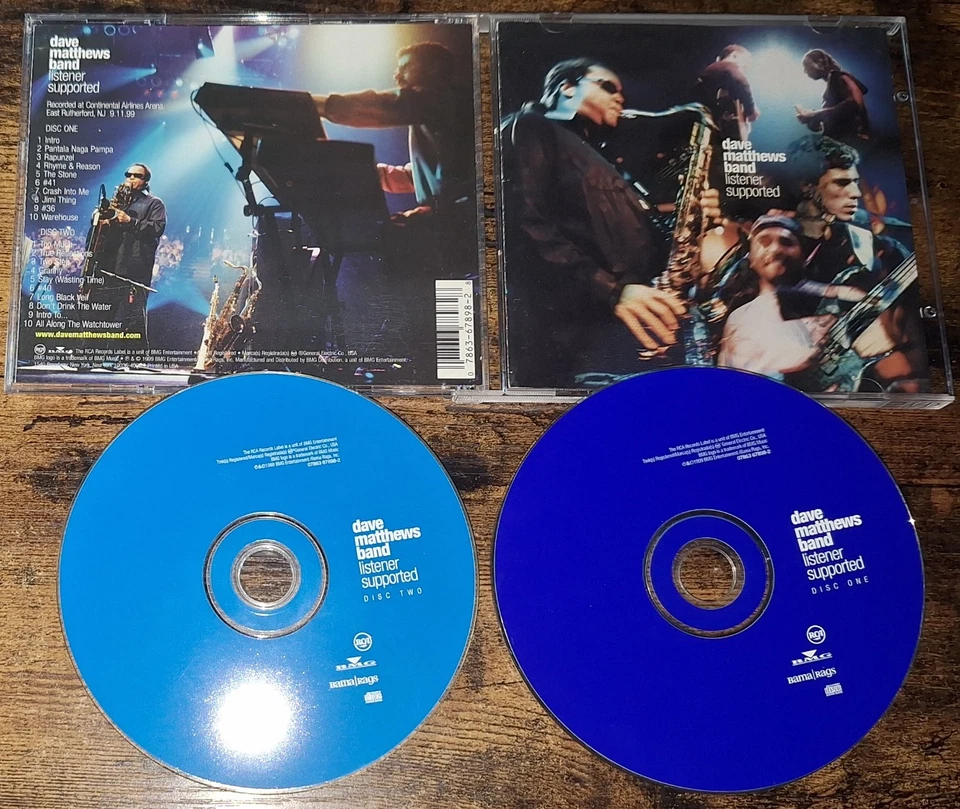DAVE MATTHEWS BAND -LISTENER SUPPORTED  2-CD-Set - Bild 1 von 2